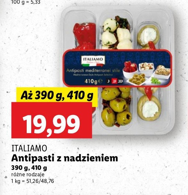 Antipasti Italiamo promocja