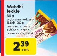 Wafelki 3 ziarna Sonko lekkkie wafelki promocja