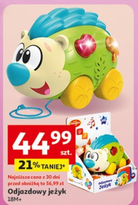Odjazdowy jeżyk 18M+ promocja w Auchan