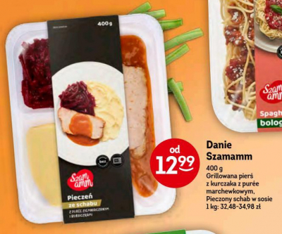Pieczony schab w sosie Szamamm promocja