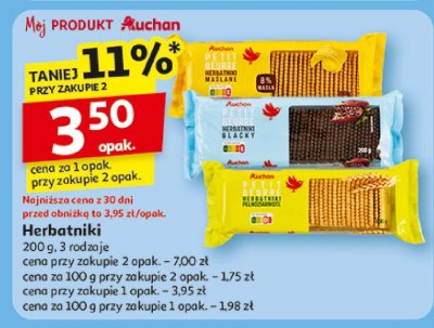 Herbatniki promocja w Auchan
