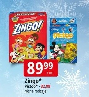 Zingo Pictoo różne rodzaje promocja w Leclerc