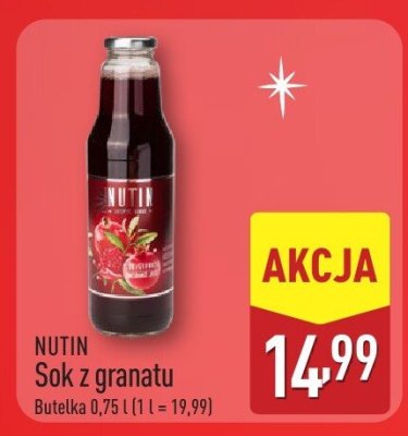 Sok z granatu  promocja w Aldi