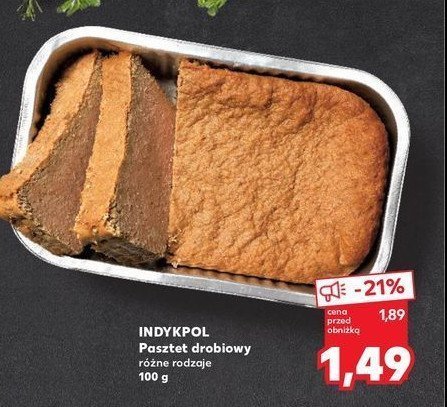 Pasztet drobiowy Indykpol promocja