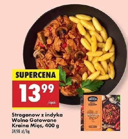 Strogonow z indyka Kraina mięs promocja