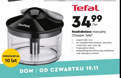 Rozdrabniacz chopper 0.5 l Tefal promocja