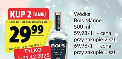 Wódka Bols Marine promocja w Prim Market