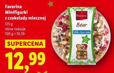 Minifigurki z czekolady mlecznej promocja w Lidl