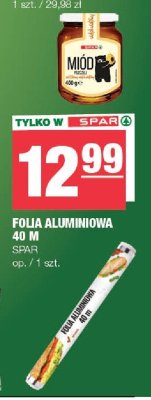 Miód pszczeli akacjowy wielokwiatowy SPAR promocja w SPAR
