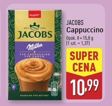 Cappuccino z czekoladą milka Jacobs choco cappucino promocja