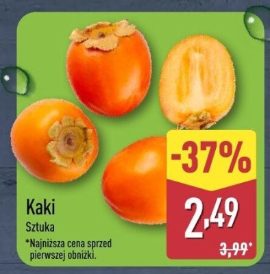 Kaki sztuka Aldi promocja w Aldi