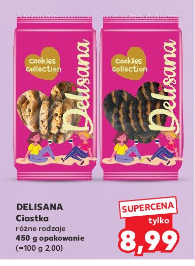 Ciastka Delisana promocja