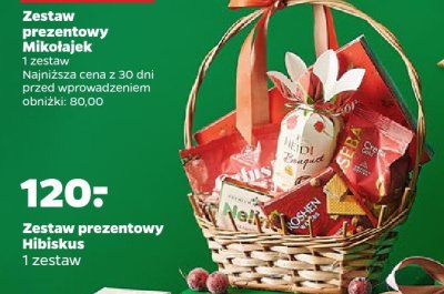 Zestaw prezentowy Hibiskus promocja w Netto