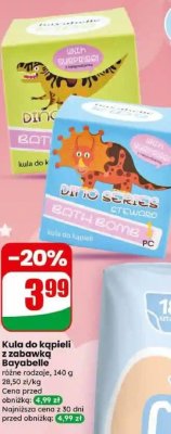 Kula do kąpieli z zabawką różne rodzaje promocja w Dino