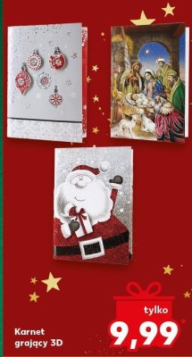 Karnet grający 3D promocja w Kaufland