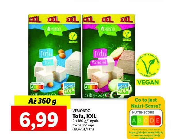 Tofu naturalne Vemondo promocja