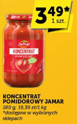 Koncentrat pomidorowy Jamar promocja w Euro Sklep