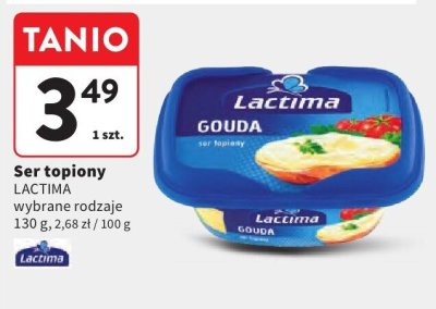 Ser topiony LACTIMA promocja w Intermarche