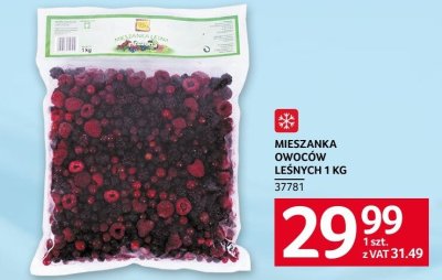Mieszanka owoców leśnych 1kg promocja w Selgros