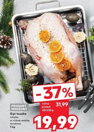 Gęś tuszka promocja w Kaufland