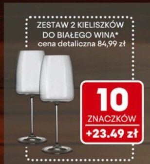 Kieliszki do białego wina Masterchef promocja w Intermarche