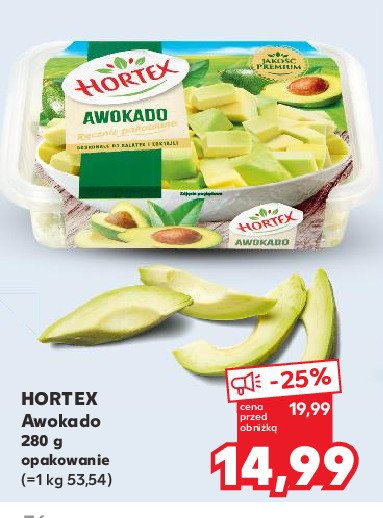 Awokado Hortex promocja w Kaufland