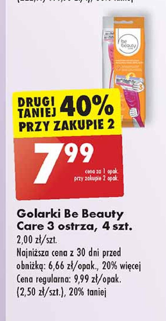 Maszynka do golenia Be beauty care promocja