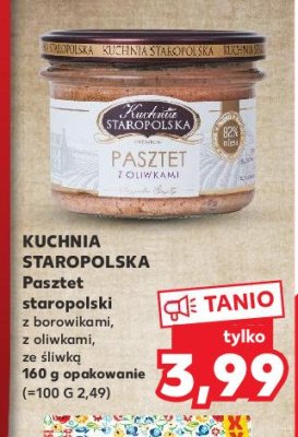 Pasztet z borowikami Kuchnia staropolska promocja