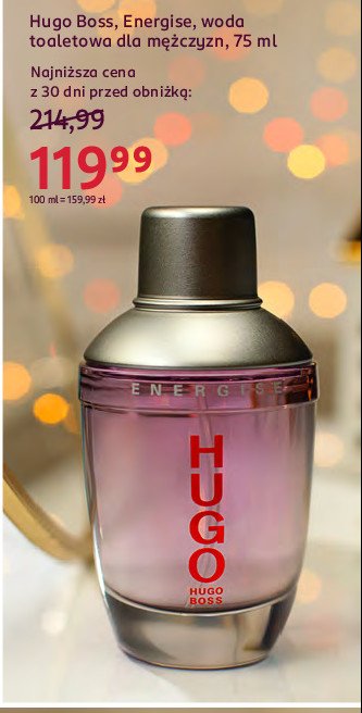 Woda toaletowa Hugo Boss Energise promocja