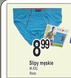 Slipy m臋skie m-xxl Redo promocja