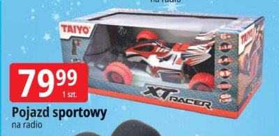 Pojazd sportowy na radio promocja w Leclerc