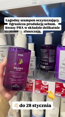 Szampon Balance my hair normalizujący do przetłuszczającej się skóry głowy promocja w Rossmann