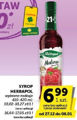 Syrop Herbapol promocja w Groszek