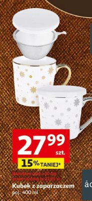 Kubek z zaparzaczem 400ml promocja w Auchan