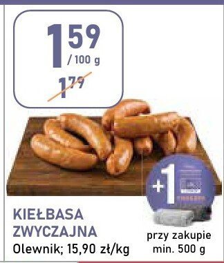Kiełbasa Zwyczajna Olewnik promocja w Stokrotka