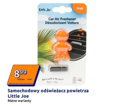 Samochodowy odświeżacz powietrza różne warianty promocja w Action