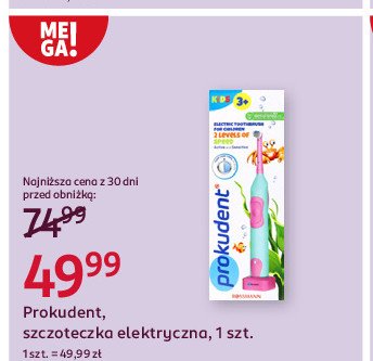 Szczoteczka do zębów Prokudent promocja w Rossmann