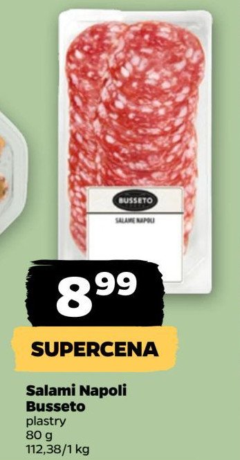 Salami napoli Busseto promocja w Netto