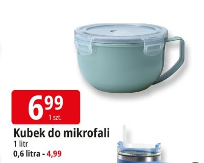 Kubek do mikrofalówki 1 litr promocja w Leclerc