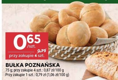 Bułka poznańska promocja w Stokrotka