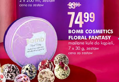 Kule do kąpieli floral fantasy BOMB COSMETICS promocja