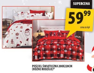 Pościel świąteczna 200x220cm (różne rodzaje) promocja w Arhelan