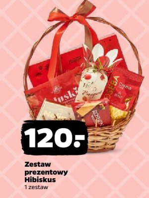 Zestaw prezentowy Hibiskus promocja w Netto