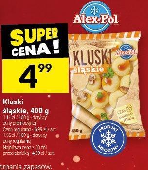 Kluski śląskie Alex-Pol, 400 g promocja w Twój Market