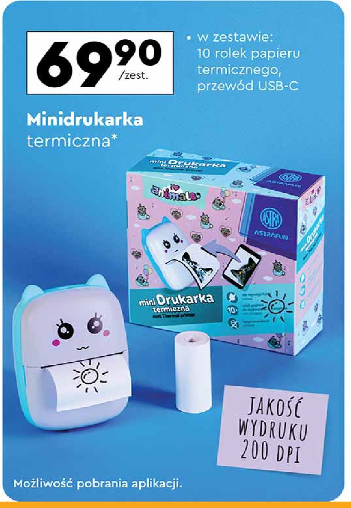 Minidrukarka Astra promocja