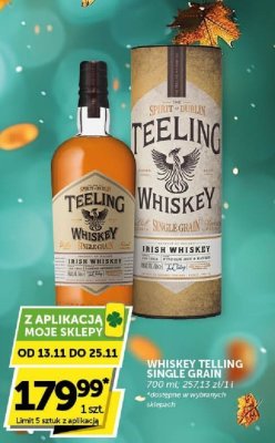 Whisky Teeling Single Grain promocja w ABC
