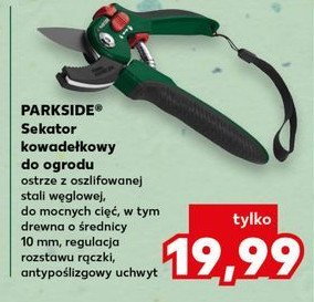 Sekator ogrodowy kowadełkowy Parkside promocja w Kaufland