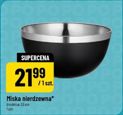 Miska nierdzewna promocja w POLOmarket