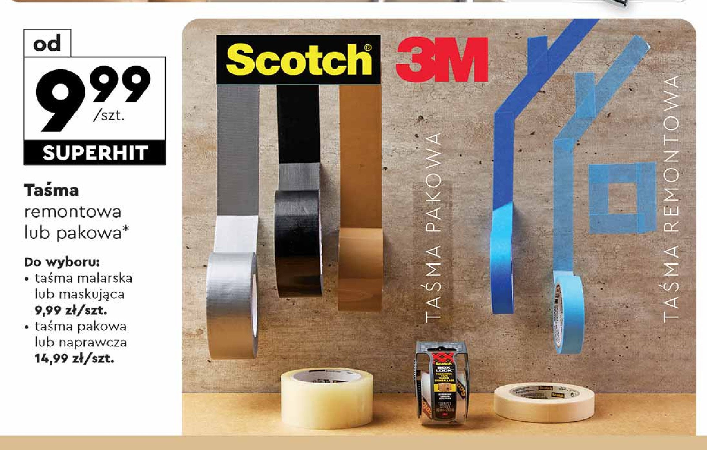 Ta艣ma naprawcza ultra extremium Scotch promocja
