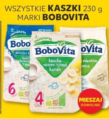 Kaszki BOBOVITA 230 g trzeci -100% taniej promocja w Kaufland